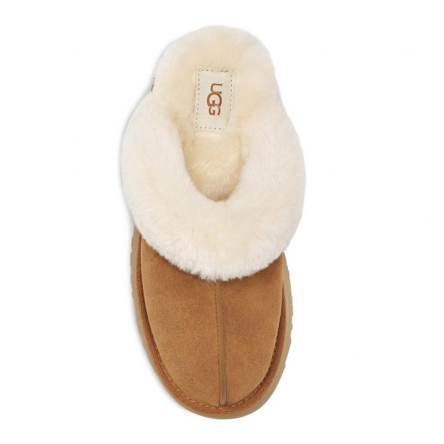 Womens UGG Chestnut Disquette Slippers