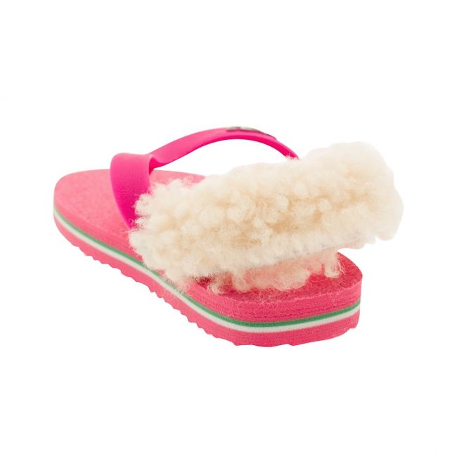 Infant Pink Yia Yia II Neon Flip Flops (XS-4XL)