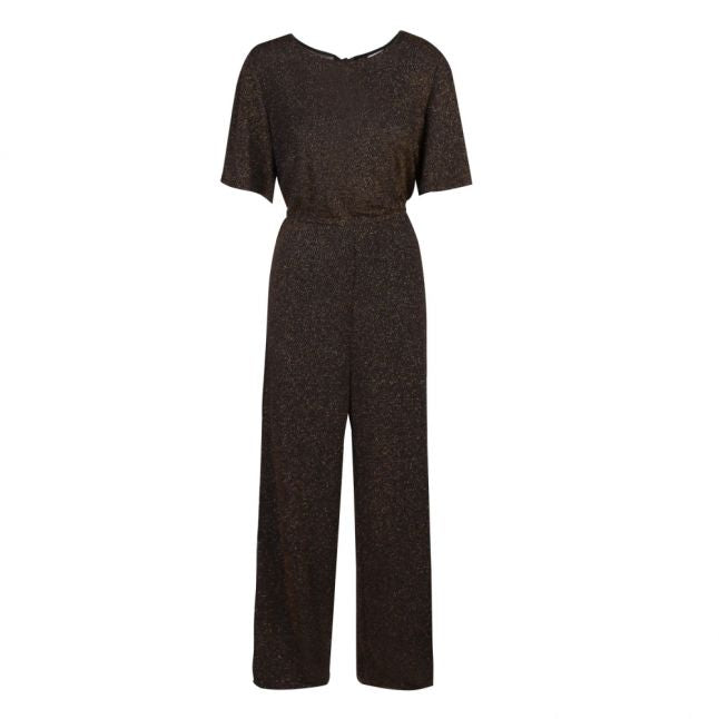 Womens Black Vidance Glitter Jumpsuit