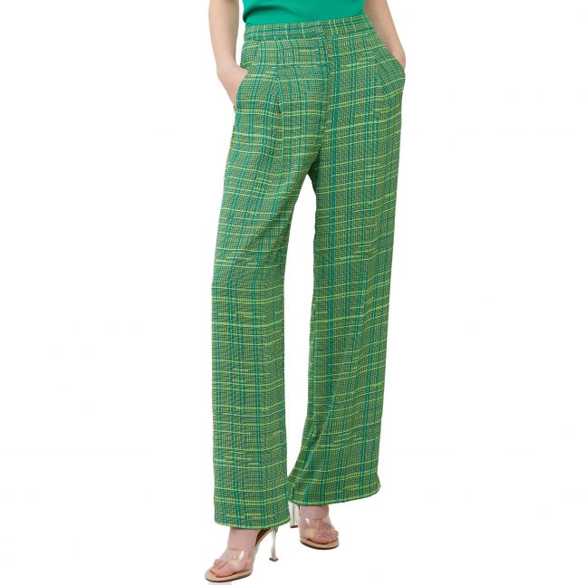 Womens Jelly Bean Wasabi Carmen Crepe Co-ord Trousers