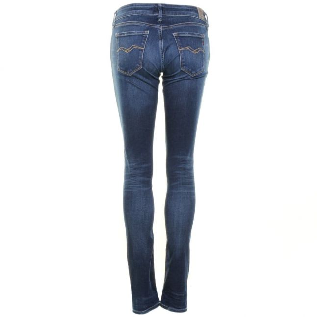 Womens Blue Luz Hyperflex Skinny Fit Jeans