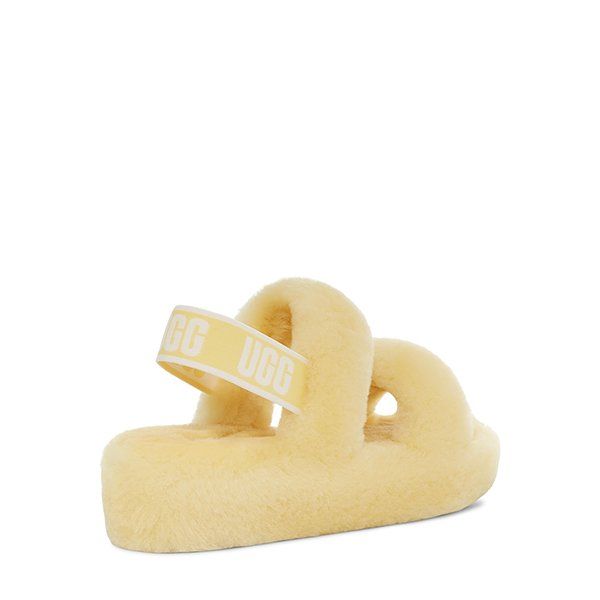 Womens Banana Pudding UGG Slippers Oh Yeah