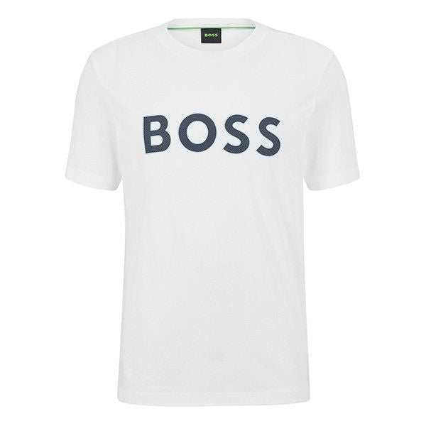 Mens White Tee 1 S/s T Shirt