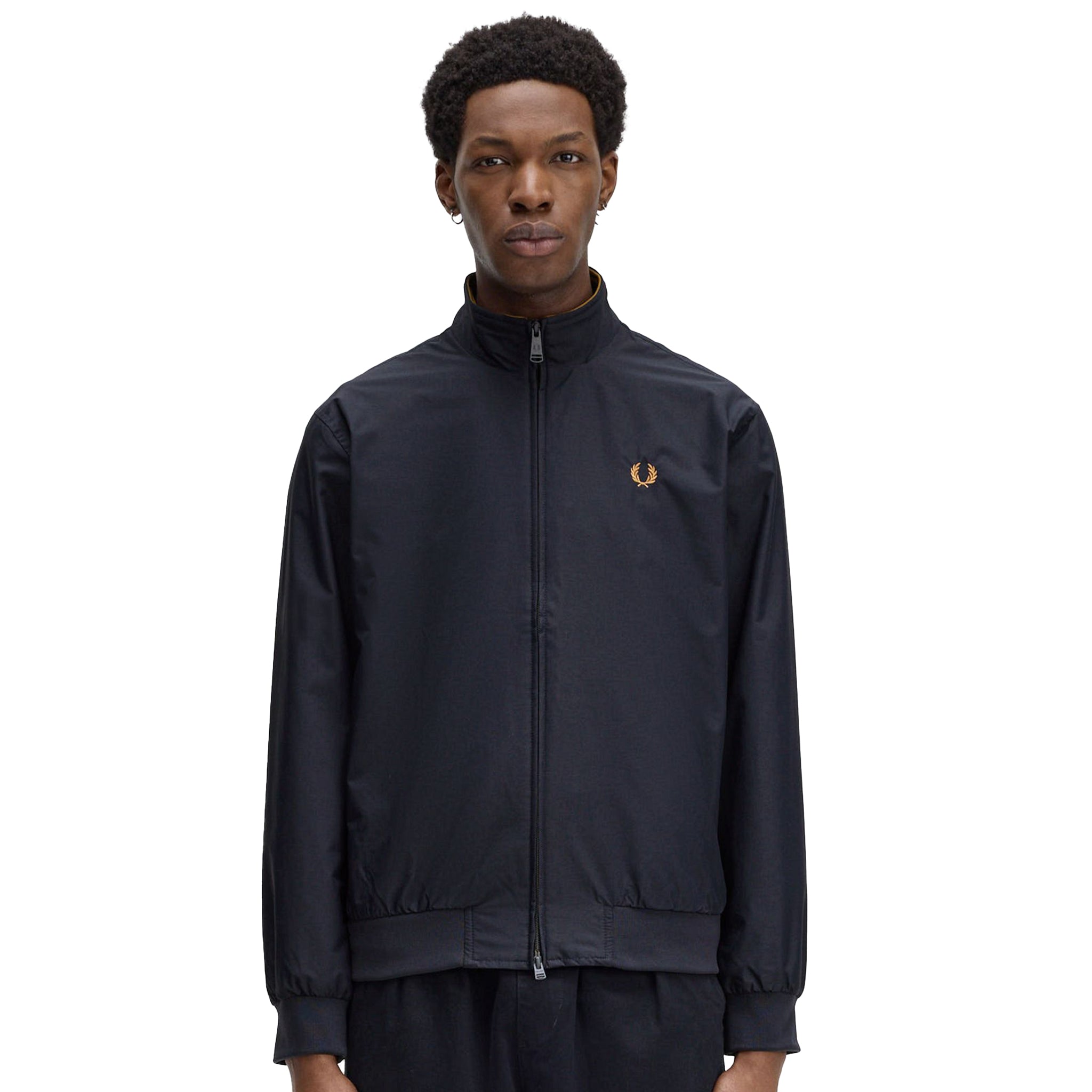 Mens Fred Perry Navy The Brentham Jacket