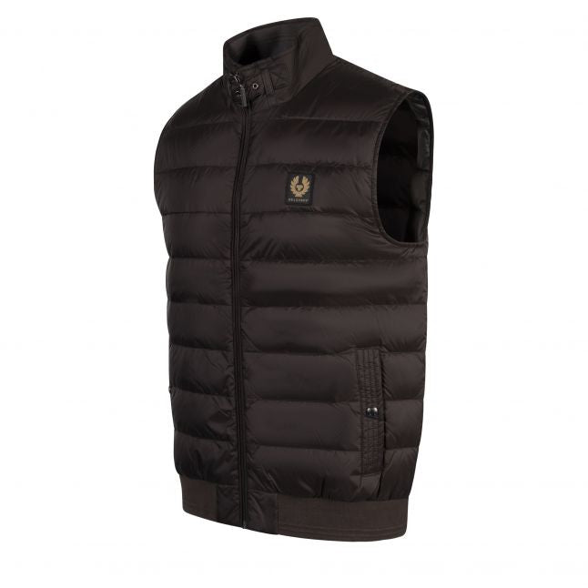 Mens Burnt Oak Circuit Padded Gilet