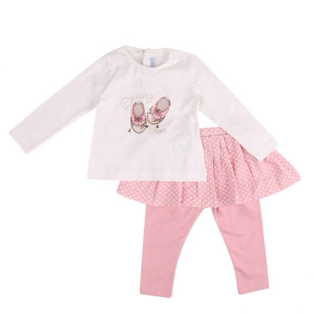 Infant Rose Shoes L/s T Shirt & Leggings Outfit