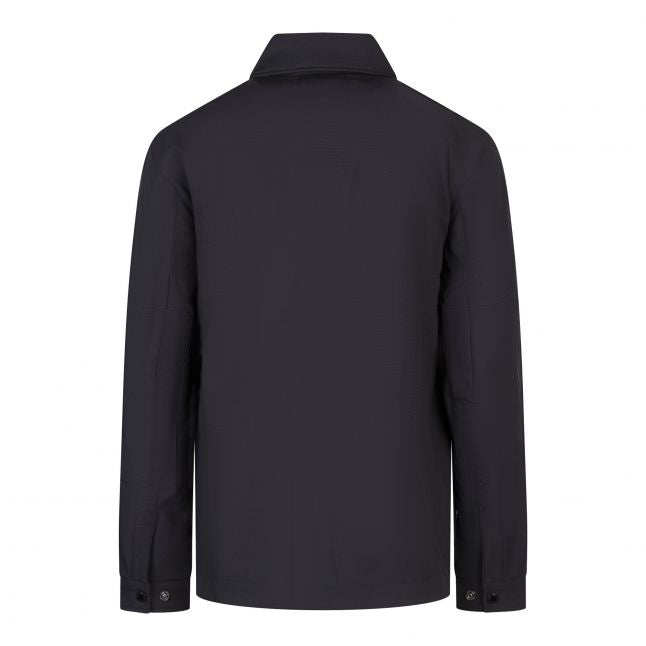 Mens Black Advanced Hybrid Fleece Overshirt