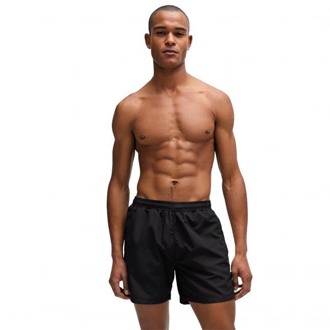 Mens Black Dolphin Swim Shorts