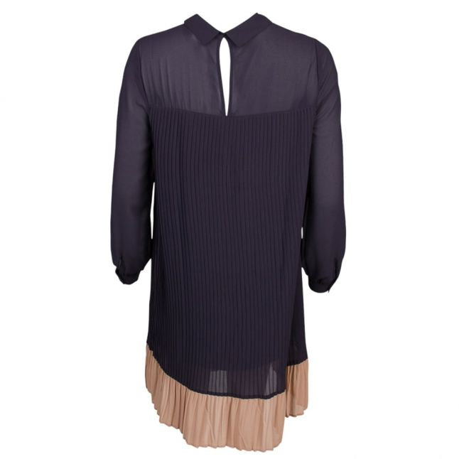 Womens Dark Navy Vimable L/s Dress