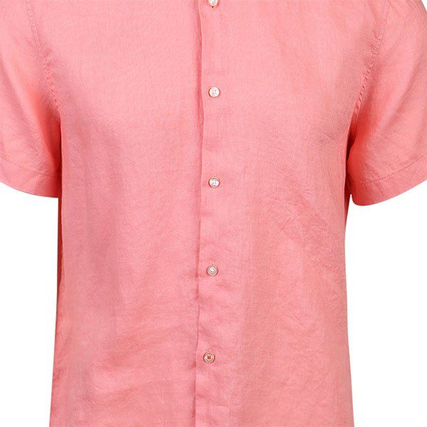 Mens BOSS Light/Pastel Red Rash 1 S/s Shirt