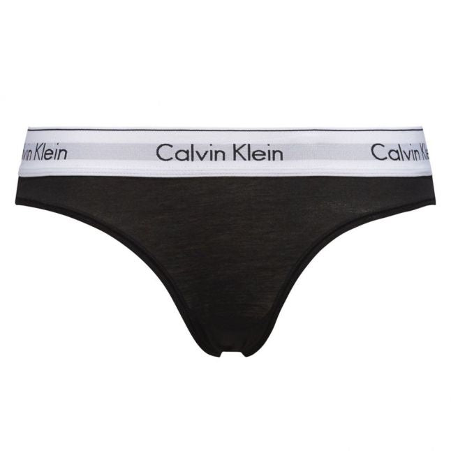 Womens Black Modern Cotton Classic Briefs