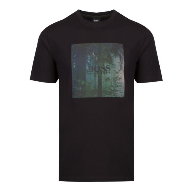 Casual Mens Black TipOff 3 S/s T Shirt