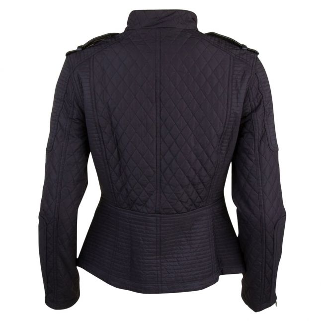 Womens Black Folco Extractor Quilted Jacket