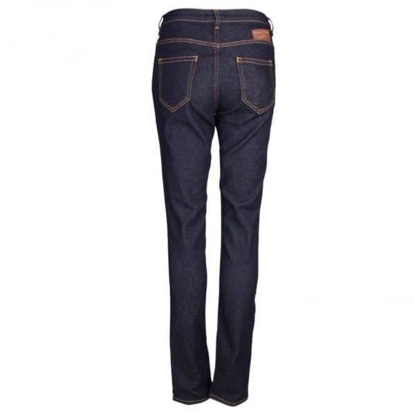 Womens Blue Denim Skinny Jeans