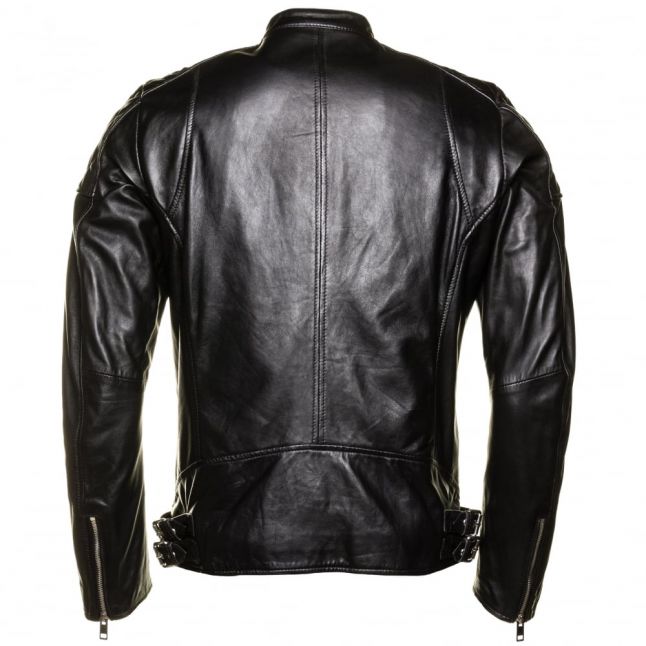 Mens Black L-Marton Leather Jacket