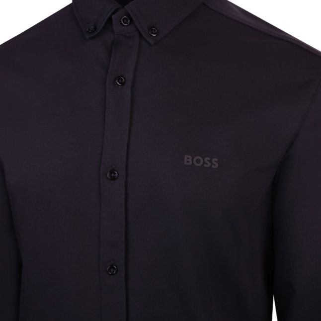 Mens Dark Blue Biado R L/s Shirt