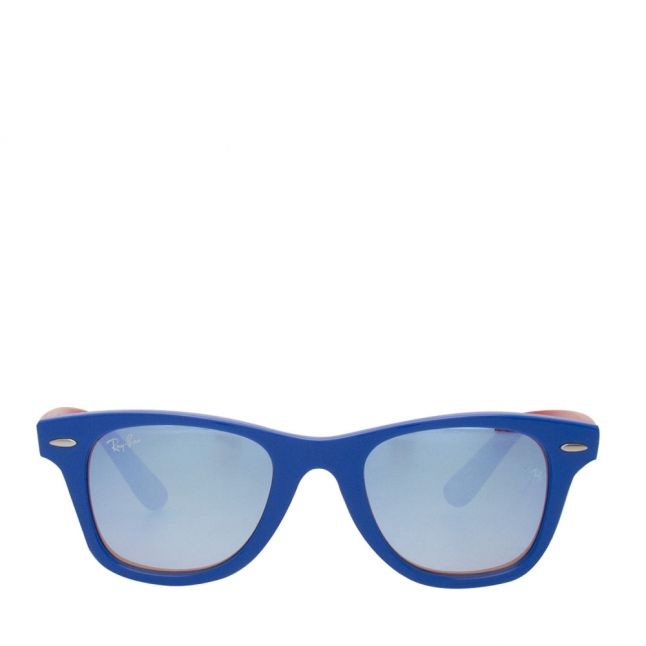 Junior Blue/Red RJ9066S Wayfarer Sunglasses