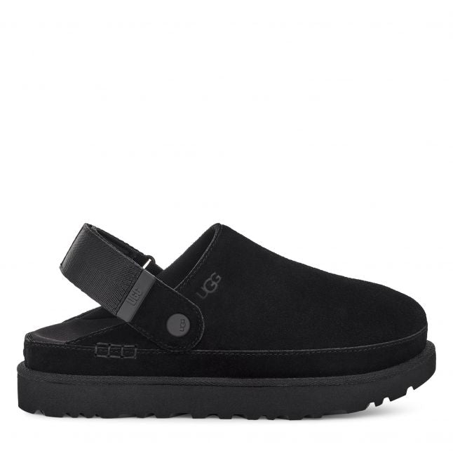 Womens UGG Black Goldenstar Clog