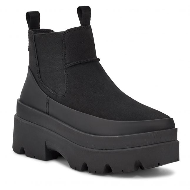 Womens Black Brisbane Chelsea Boots