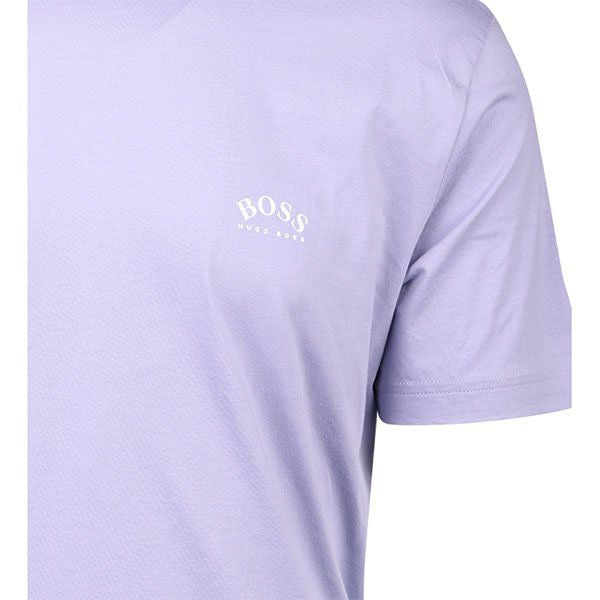 Mens Open Blue S/s Tee Curved T Shirt