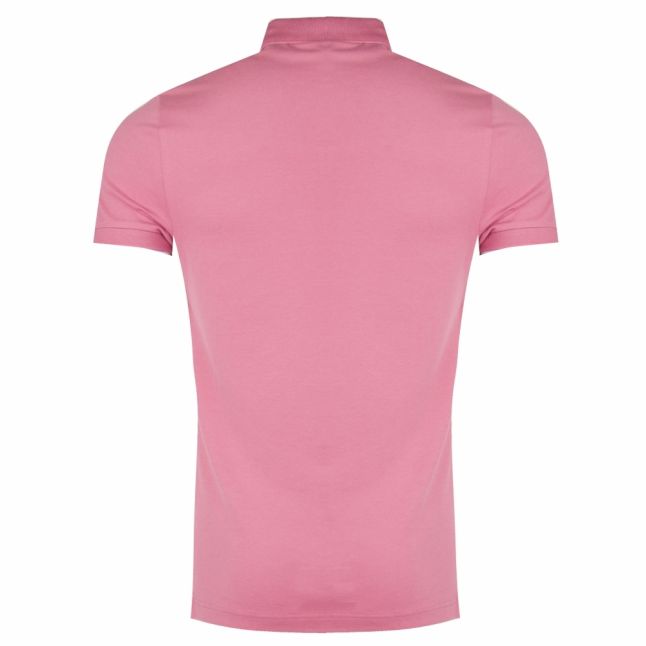 Casual Mens Dusky Pink Passenger Slim Fit S/s Polo Shirt