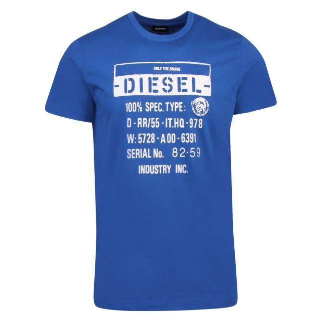 Mens Blue T-Diego-S1 S/s T Shirt