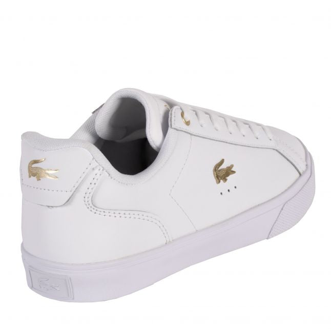 Womens White Lerond Pro Trainers