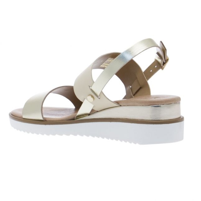 Womens Gold Navas Sandals