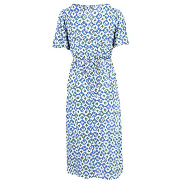 Womens Nobody's Child Blue Mirella Tile Dee Dee Midi Dress