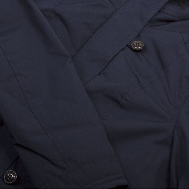 Womens Navy Adirondack Down Parka