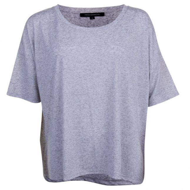 Womens Light Grey Marl Hetty S/s T Shirt