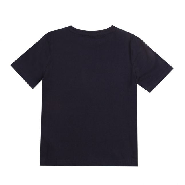 Boys Navy Graphic Logo S/s T Shirt