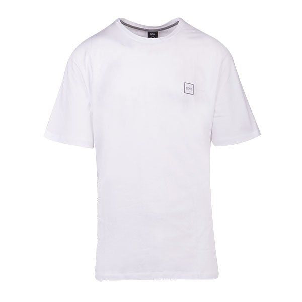 Mens BOSS White Tales S/s T Shirt