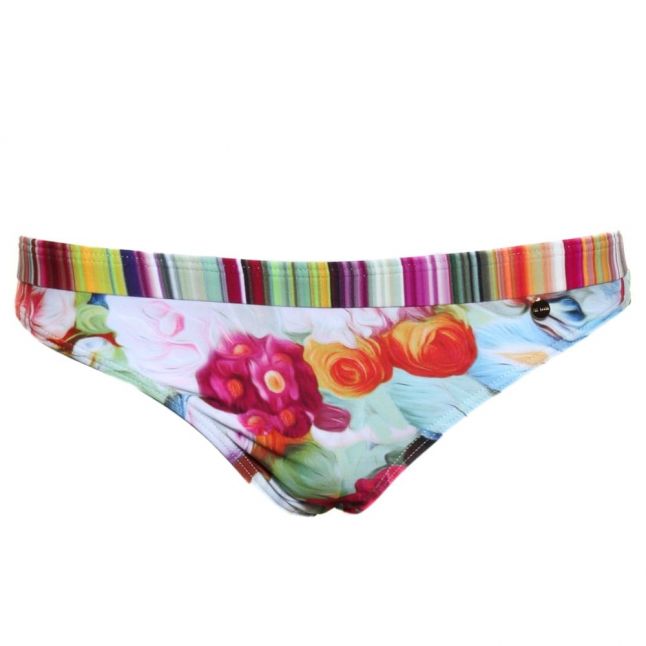 Womens Fuchsia Imarisp Floral Swirl Bikini Pants