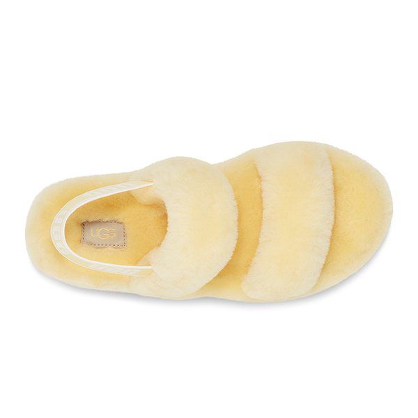 Womens Banana Pudding UGG Slippers Oh Yeah