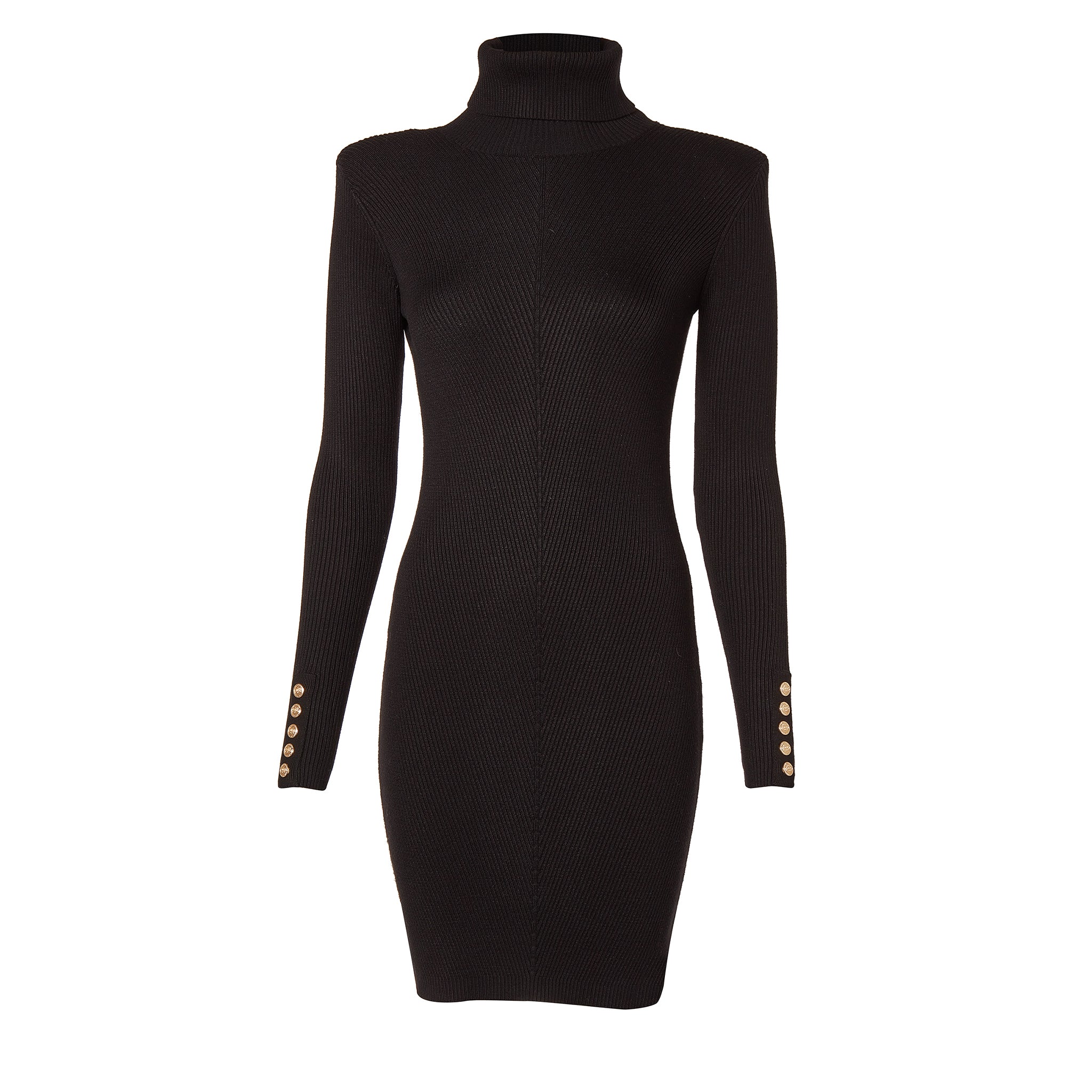 Womens Black Kensington Mini Dress