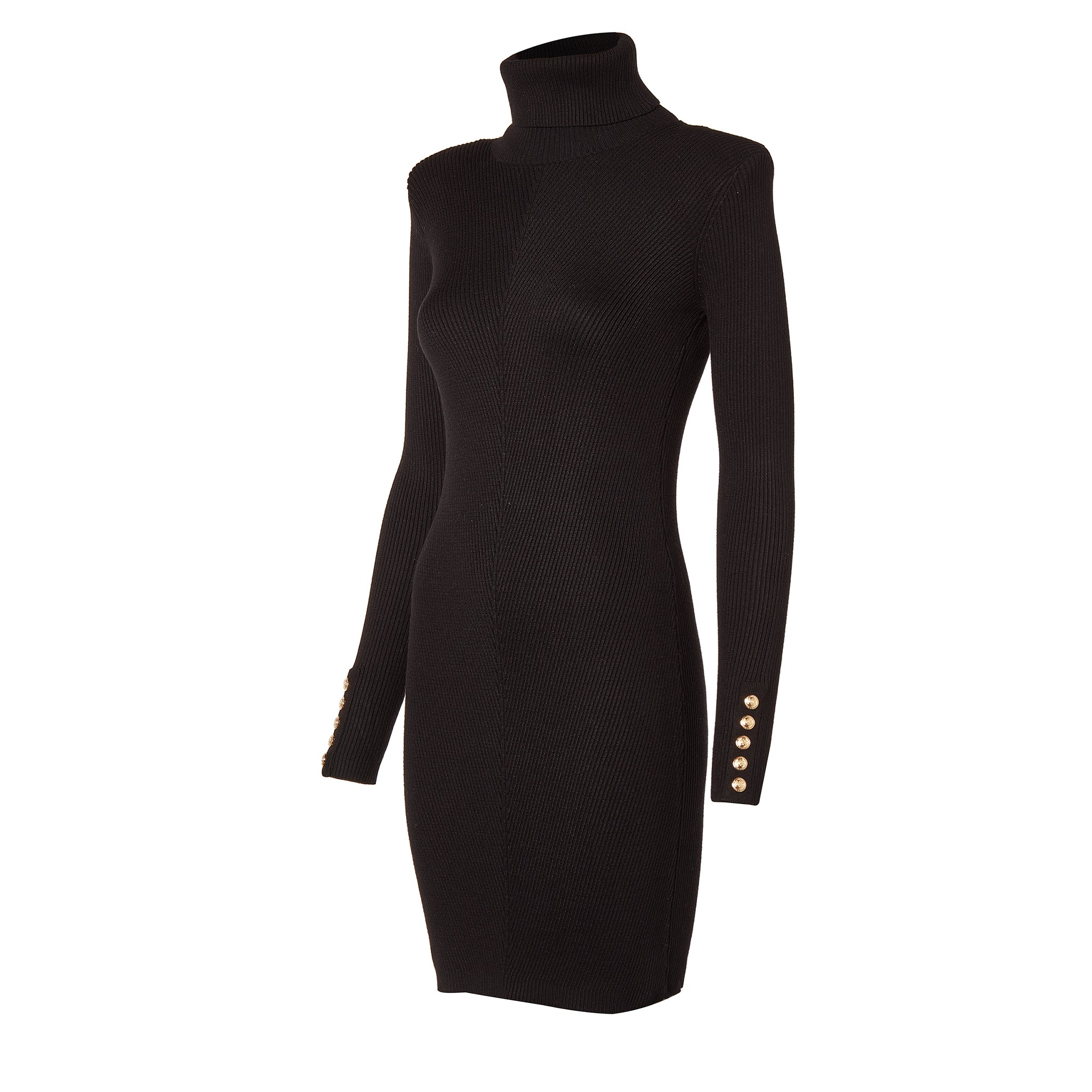 Womens Black Kensington Mini Dress