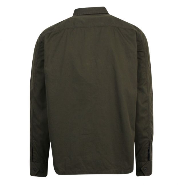 Casual Mens Khaki Lovel-Zip_2 Overshirt