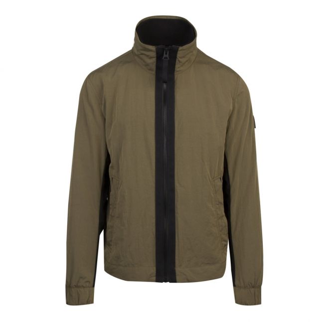 Casual Mens Khaki Ondito Nylon Jacket