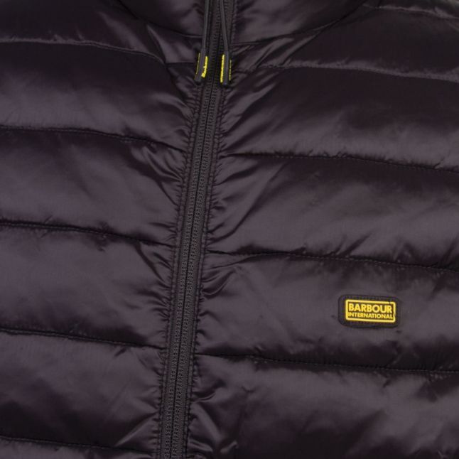 Mens Black Burn Padded Gilet