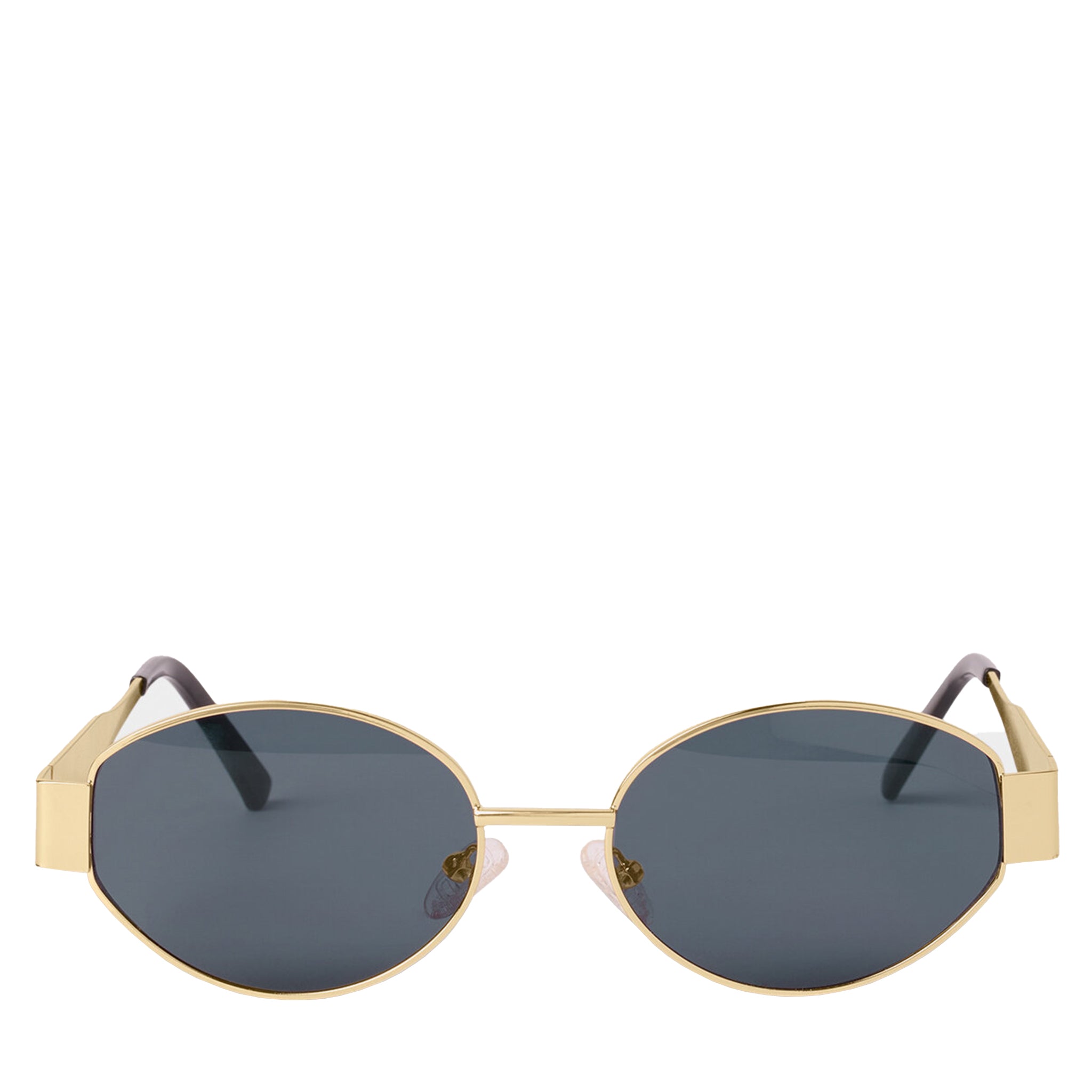 Womens Katie Loxton Matte Gold Siena Sunglasses