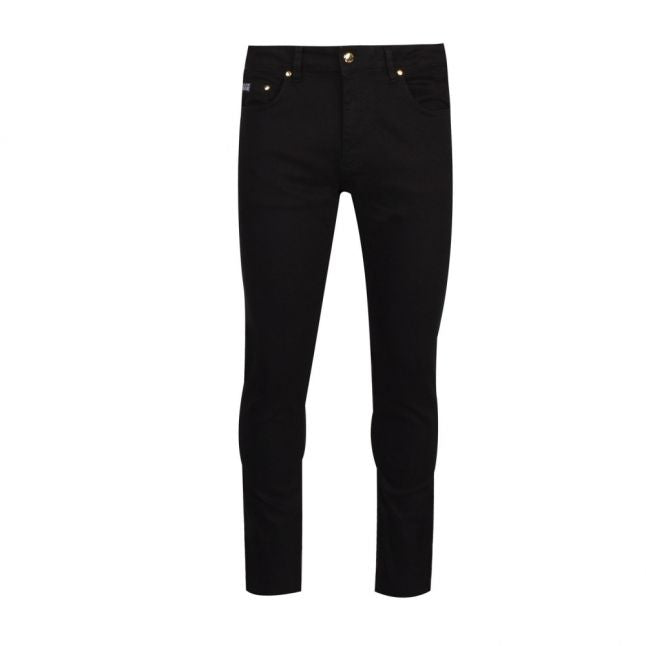 Mens Black Branded Slim Fit Jeans