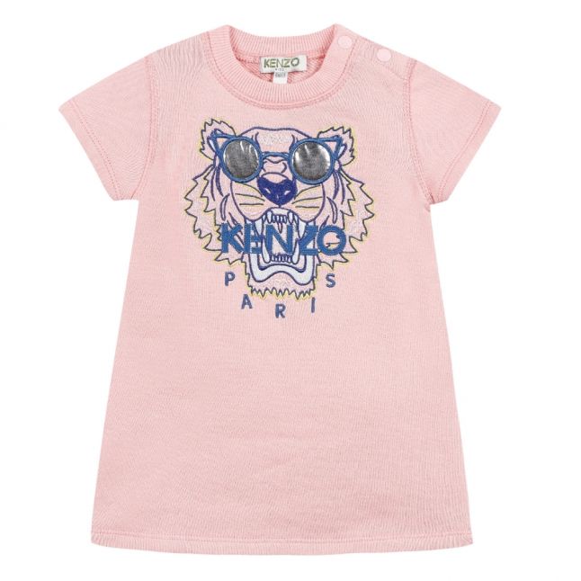 Baby Middle Pink Tiger Glasses Dress