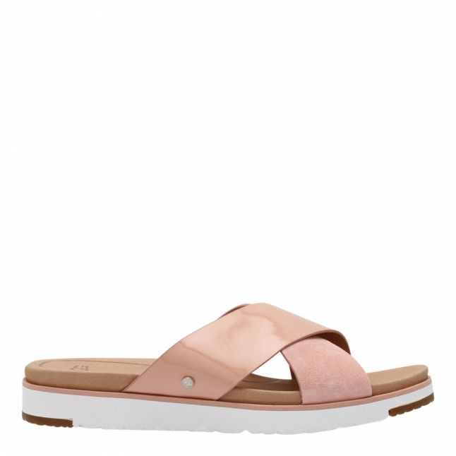 Womens LA Sunset Kari Patent Slides