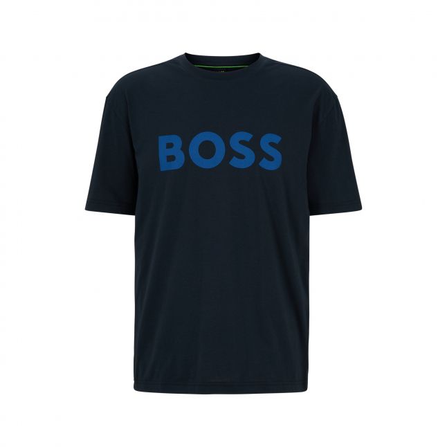 Mens Dark Blue Tee 1 Logo S/s T Shirt