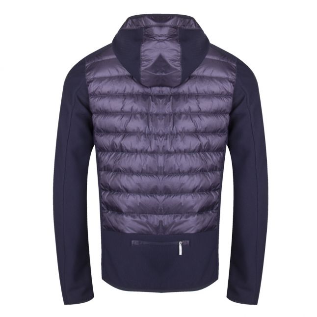 Mens Blue Black Nolan Padded Jacket