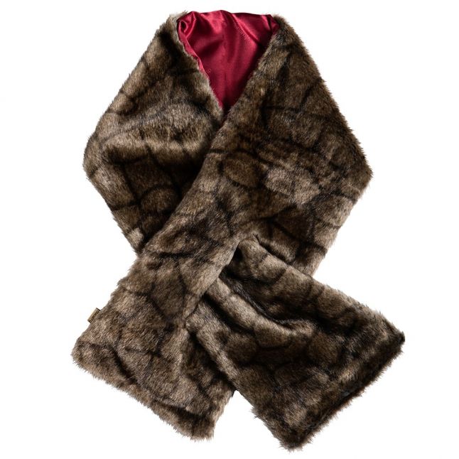 Womens Elk Altamont Faux Fur Wrap