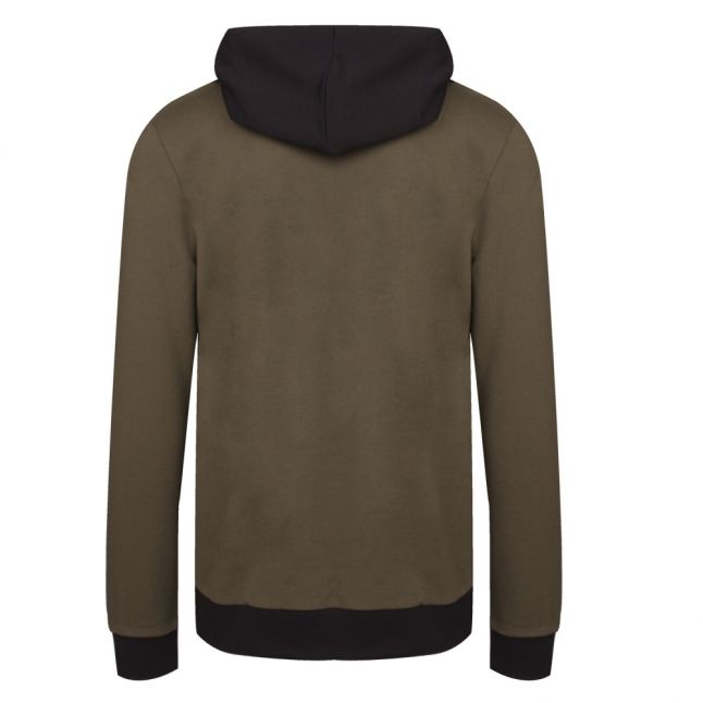 Casual Mens Green Wacton Hoodie