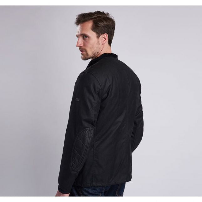 Mens Black Weir Waxed Jacket