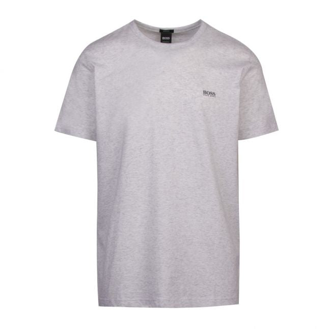 Athleisure Mens Light Grey Tee Small Logo S/s T Shirt